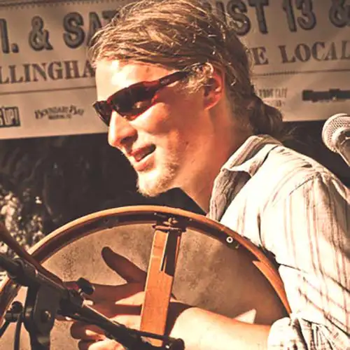 David Lofgren on the Bodhran